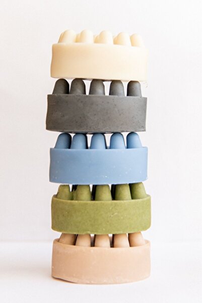 Nimba Home بروبوليس الأرز والبروتين - صابون التدليك 125 جرام، اليد، الوجه، العناية الروتينية اليومية، صناعة يدوية طبيعية 100%