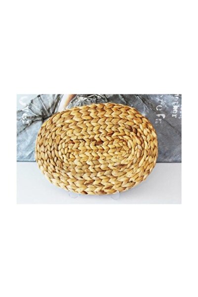 BALSA Amerikan Servis Hasır Supla Örme Bambu Oval 6 Adet