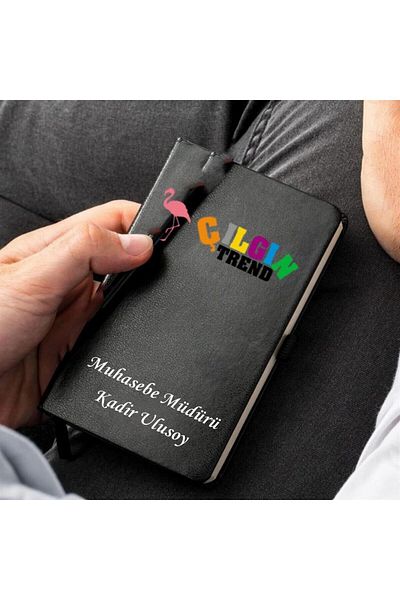 Çılgıntrend Blocnotes din piele cadou pentru companii cu design special