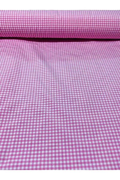 Pötikare Zefir Kumaş Pembe Desen