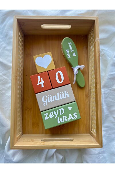 mogokids Anne bebek hediyelik çekim dekor aksesuarı bebek anı küpü