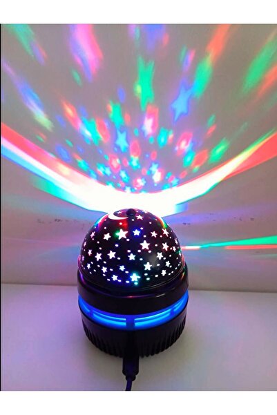 Genel Markalar Mini Boy USB'li Gökyüzü Projeksiyon Dönen Gece Lambası