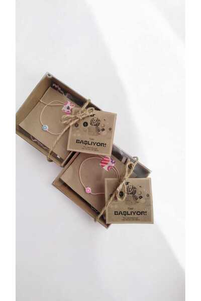 nasclaycollection Öğrenciye Hediye 1 Yaş Doğüm Günü Okul Öncesi Etkinlik Kutu...