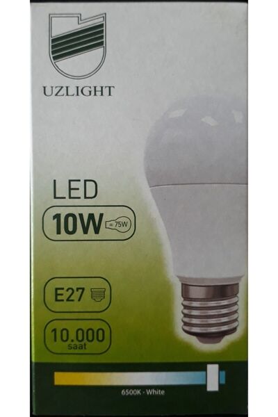 Uzlight Uzlıght Led Ampul 10w (10 ADET) (BEYAZ RENK)