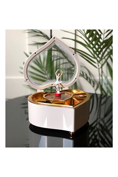 Genel Markalar Romantik Piyano Dans Eden Balerin Müzik Kutusu Nostaljik Görün...