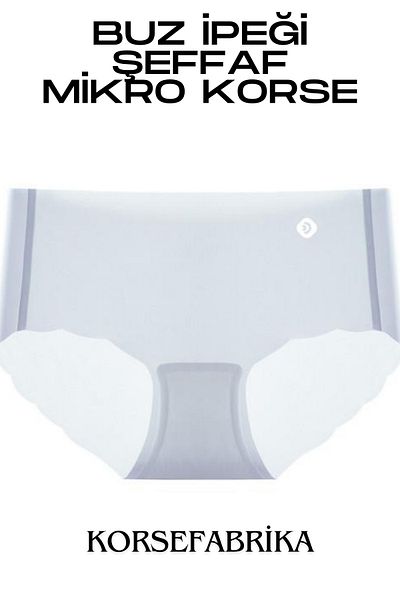 KORSEFABRİKA Ultra Thin Ice SilK - Laser Cut, Non-marKing, Breathable Panty Corset