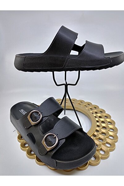 Alfa Stylish and Comfortable Women's Slippers for Young Mother - Double Buckle, Lightweight