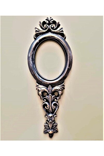 morlalem m Hand Mirror Frame Silicone Mold K-795, Scented Stone Plaster Polye...