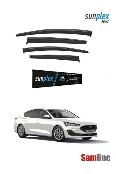 SUNPLEX Ford Focus 5 Sedan  2023 Modeller için Cam Rüzgarlığı Takımı 4'lü Set