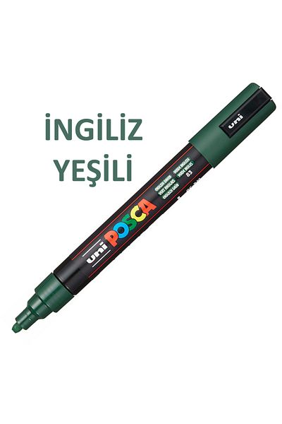 Uni 5m Posca British Green Marker - 1.8-2.5mm