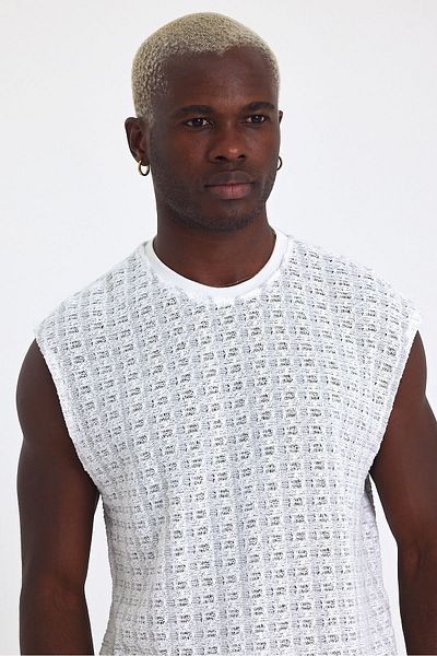 İLKCET MODA Μακρυμάνικο ζακάρ βαμβακερό εσώρουχο