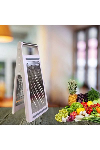 SAFİR PINK Sapphire Triangle Grater Stainless Steel