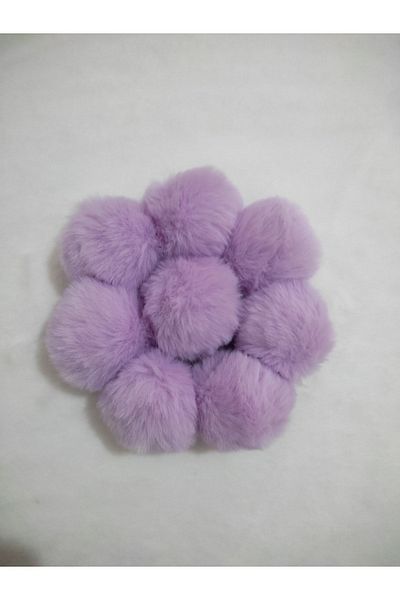 damlakids 5 Cm Rabbit Artificial Pompom Ital 10 Pieces