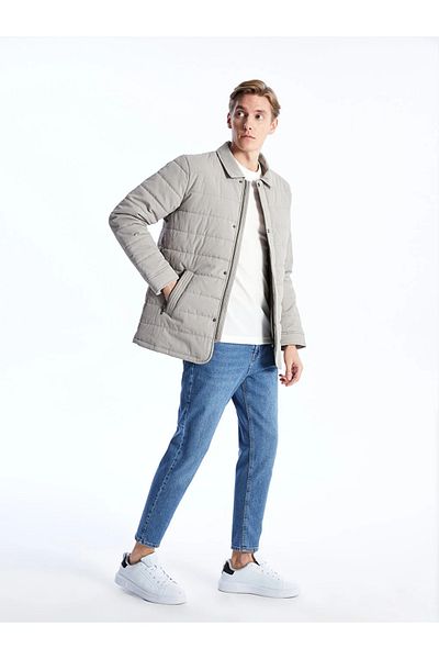 LC Waikiki LCWAIKIKI Classic Men's Shirt Collar Coat - Standard Fit