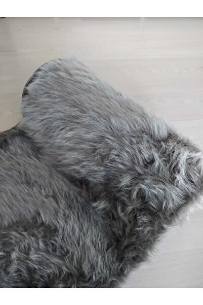 YILMAZHOME Plush Sofa Shawl - Light Gray