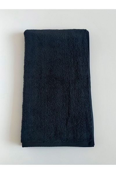 Carettalia 100% Cotton Black Hand, Face and Head Towel / Sports Towel