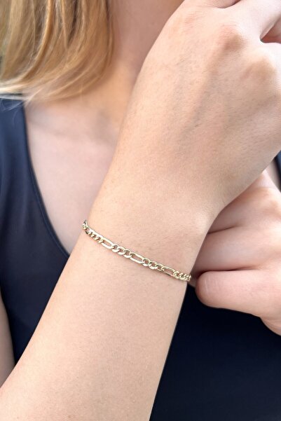 Altınaşkı Figaro Altın Bileklik