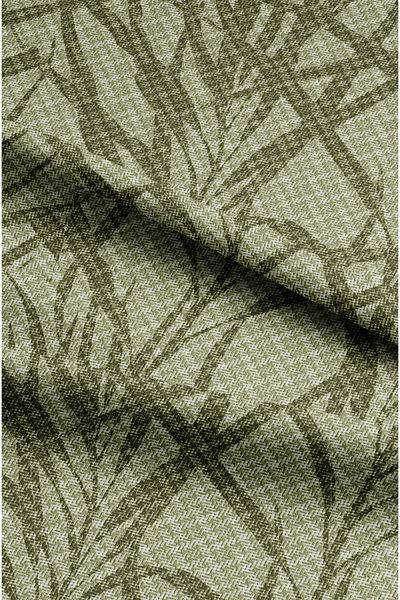 CANİLA Black Slit Proof Background Curtain - Abstract Pattern and Digital Printed 1St Quality Decorative Curtain