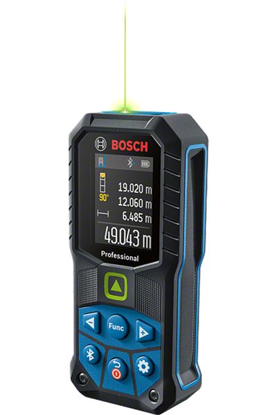 Bosch Professional 50-27 CG Laser Measure 50-27 CG 50Mtr  with green beam and Bluetooth connectivity