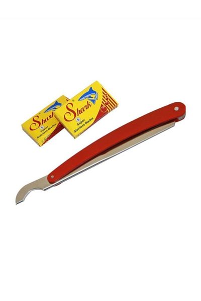efmues 2 Pack Razor and Shark Razor Beard and Hair Razor
