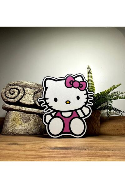 Butik Hello Kitty Masa Üstü Dekoratif Led Lamba