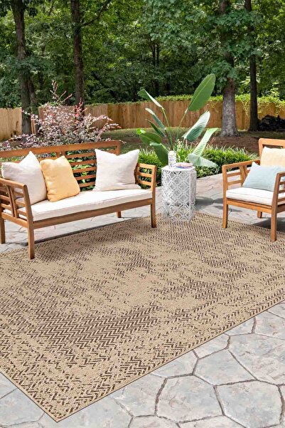 Angorahome Harmony Jüt Görünümlü Dokuma Makine Halısı Jn028a