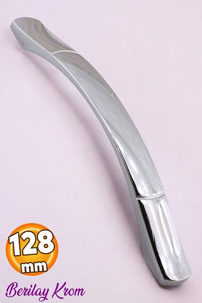 Badem10 Berilay (128MM-12.8CM) Ușă dulap cu sertar de bucătărie și club cromat
