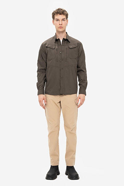 SOUTH COL Delta Erkek Tactical Terletmeyen Taktik Gömlek Sırtı Fileli Dayanıklılığa Sahip Likralı Ince Kumaş