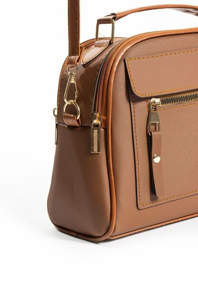 İAMBTŞY Dámská crossbody kabelka se 3 přihrádkami a stylovým designem na míru do ruky a přes rameno