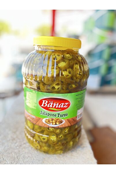 veli banaz Jalapeno Turşu (MEKSİKA~KESİK ACI BİBER) 5 Kg