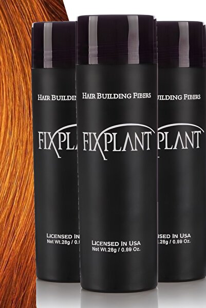 FIXPLANT Saç Dolgunlaştırıcı 3 Şişe Topik 84 Gr. | Seyrek Saçlar Için Saç Toz...