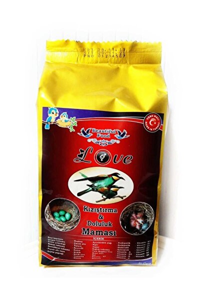 Genel Markalar Love Kızıştırma Ve Doluluk Kuş Yemi Maması 1 Kg