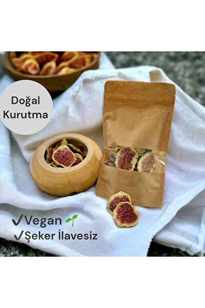 FİUMİ Kuru incir - İncir Cips, Doğal Kurutma, Organik - 250 gr