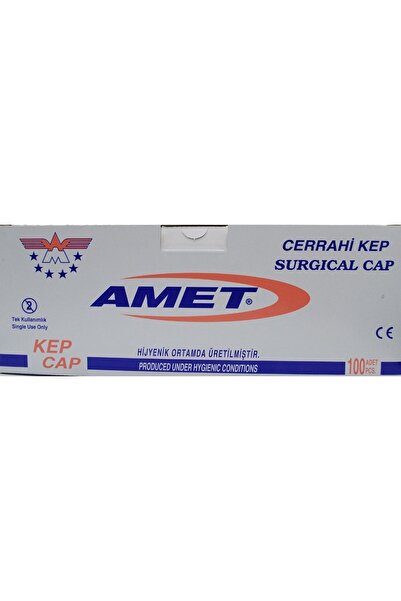 Amet Cerrahi Kep 100 Adet