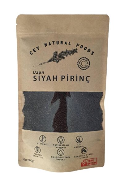 Genel Markalar Uzun Siyah Pirinç 500 gr