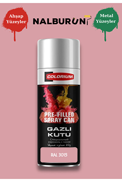 Colorium K7 Ral Renkleri 400 Ml Özel Doldurulmuş Selülozik Parlak Sprey Boya ...