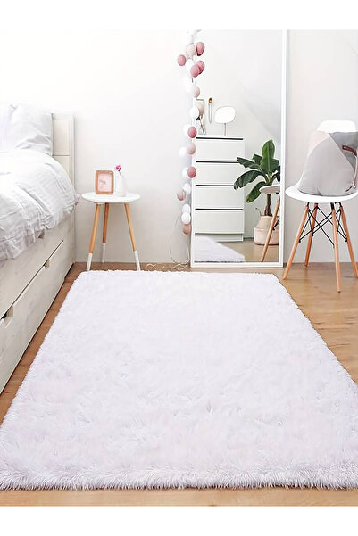 Paco Home Yatak Oturma Odası İçin Süper Yumuşak Tüylü Halı Peluş Tüylü Halı O...