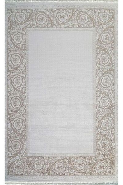 Gabardin Halı Glorıa Koleksiyonu Çerçeveli Desen Oturma Odası & Salon Odası H...