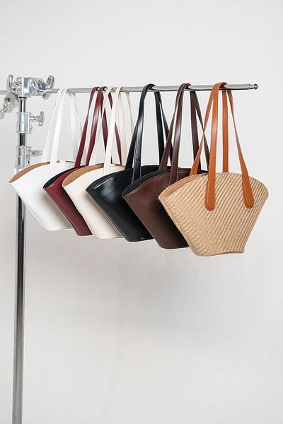 Çantacımstore Weiße Shopper-Tasche für Damen in Lederoptik