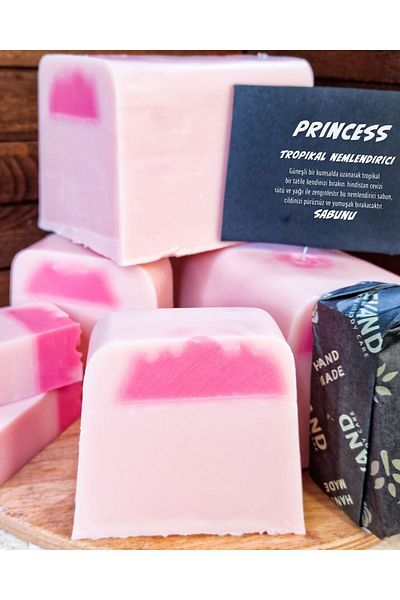 Levand Princess Soap - 120g Natural Herbal, Vegan Rosehip Seed Oil