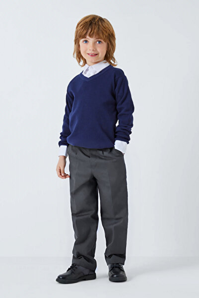YAKAMEL Gray Children's Sweatpants - Comfortable Fit and Fabric School Pants