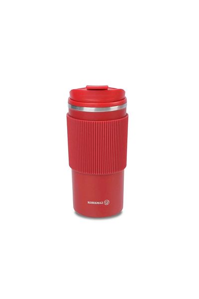 KORKMAZ Freedom Plus Red Coffee Glass A5539-1