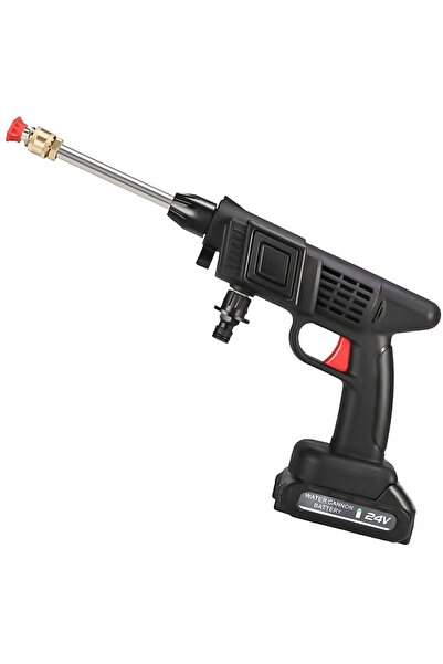 newnet Şarjlı Yüksek Basınçlı Oto Araba Yıkama Bahçe Yıkama ve Temizleme Tabancası Makinesi