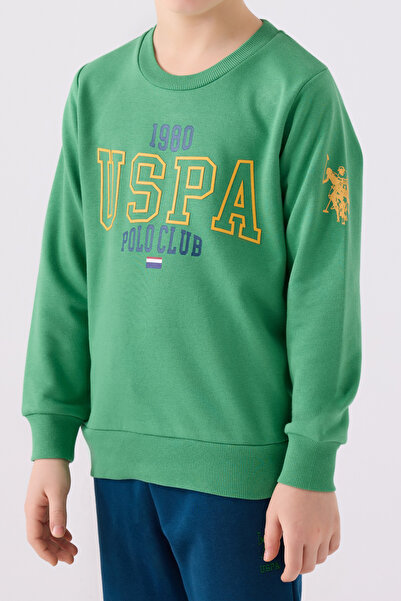 U.S. Polo Assn. Erkek Çocuk Lisanslı Polo Clup Alt Üst Eşofman Takımı