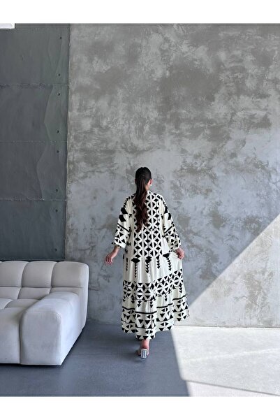 ZF BUTİK HEMDKLEID MIT GÜRTEL