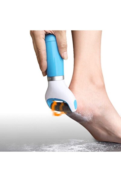 DubaiGallery Electric Foot Grinder with Roller Head Battery Powered Portable Tool Foot Scrubber Callus Remover