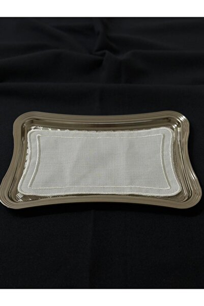 Nur Homing كلمة فضية، صينية خطوبة ومنديل بيضاوي