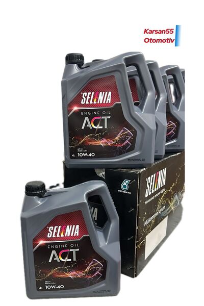 Petronas Selenia 10w-40 Motor Yağı 4 Litre 5 Adet
