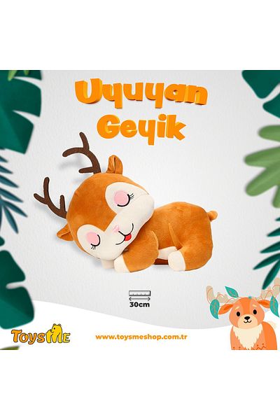 toysme Plush Deer Toy - Cute Design