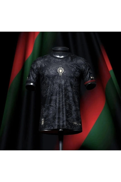 Bytrendyman Portugal the Siu 7 Ronaldo Custom Design Football Shirt Premium J...